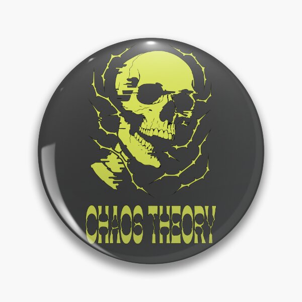 Artikelvorschau, Cyberpunk-Glitch-Schädel-Chaostheorie entworfen und verkauft von VibeVaultWear.