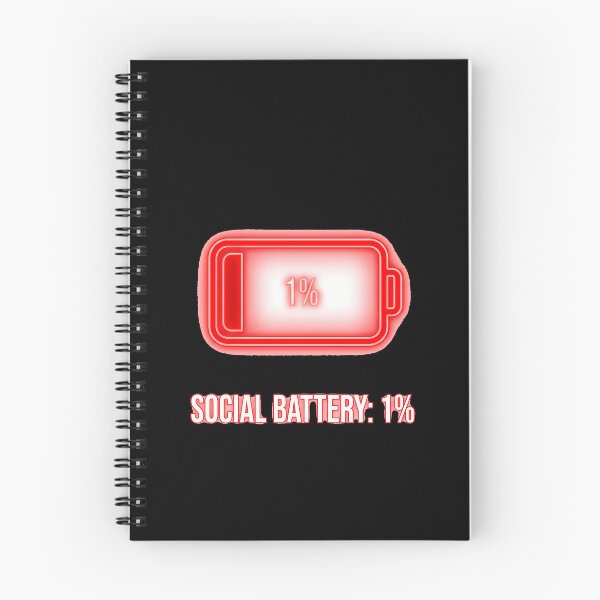 Item preview, Percent Social Battery Empty Funny Introvert Warning Graphic designed and sold by WorldShop17.