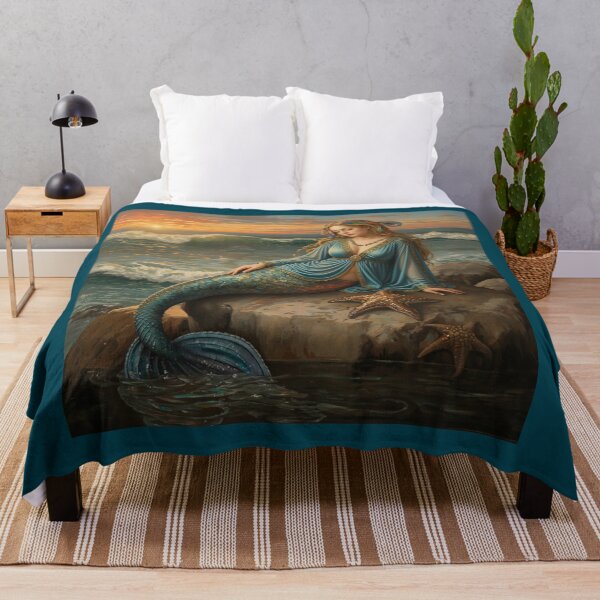 Item preview, Mermaid In Blue designed and sold by SeaStarAlex.