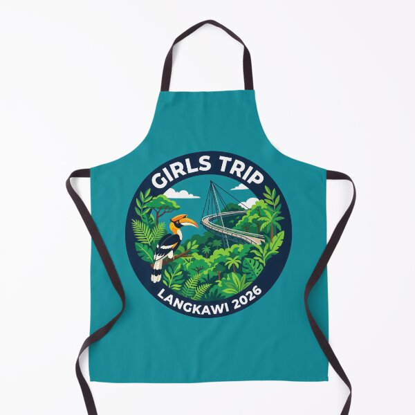 Item preview, Girls Trip Langkawi 2026 Tropical Jungle Travel Badge designed and sold by SplashTastic.