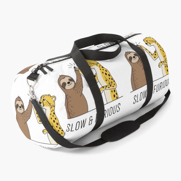 Item preview, Slow and Furious Sloth and Cheetah High Five Cute Animal designed and sold by Amir Faysal.