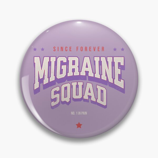 Item preview, Retro Chronic Illness Shirt Migraine Squad Retro Varsity Chronic Illness Humor Spoonie Life Mental Health Sarcasm designed and sold by RealLifeMerchies.