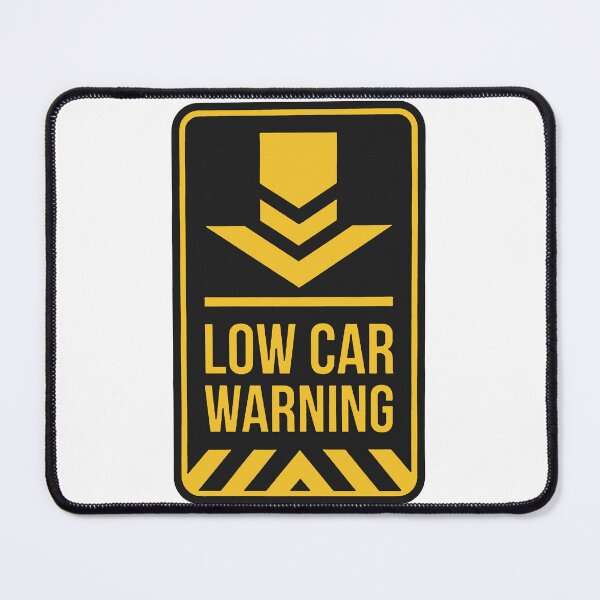 Item preview, Low Car Warning designed and sold by carvect-id.