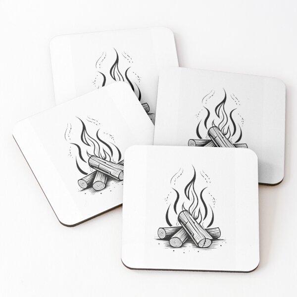 Artikelvorschau, Art - Fireplace Illustration, Timeless and Streamlined Aesthetic entworfen und verkauft von Reverso-Design.