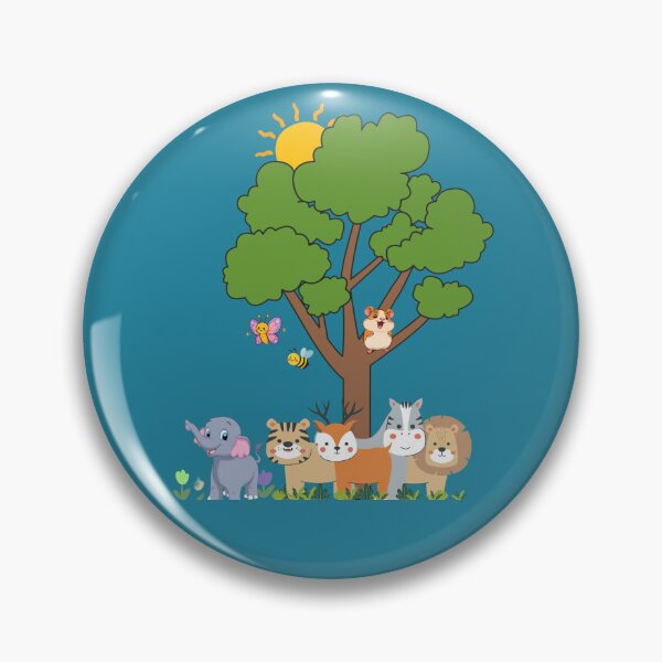 Item preview, Cute Baby Animals under the Sunny Tree designed and sold by SeJaa.