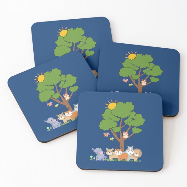 Item preview, Cute Baby Animals under the Sunny Tree designed and sold by SeJaa.