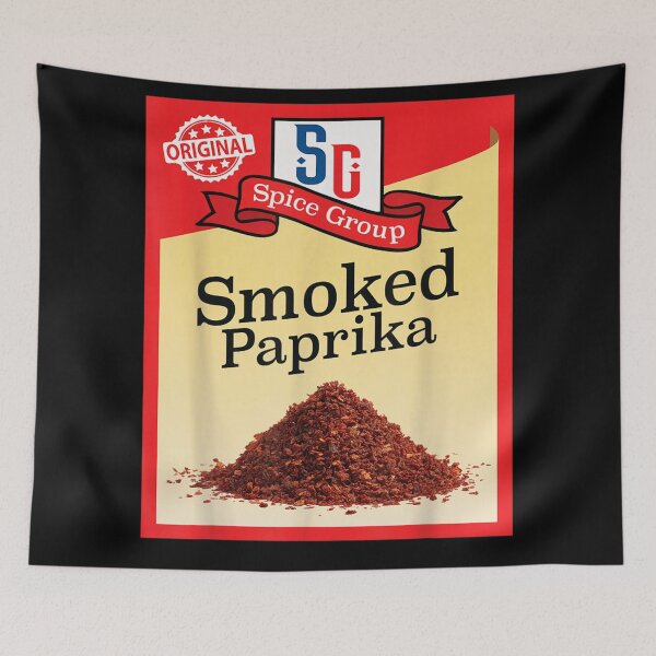 Item preview, Original Spice Group Smoked Paprika Funny Seasoning Parody Label Design designed and sold by MassonCalepon.