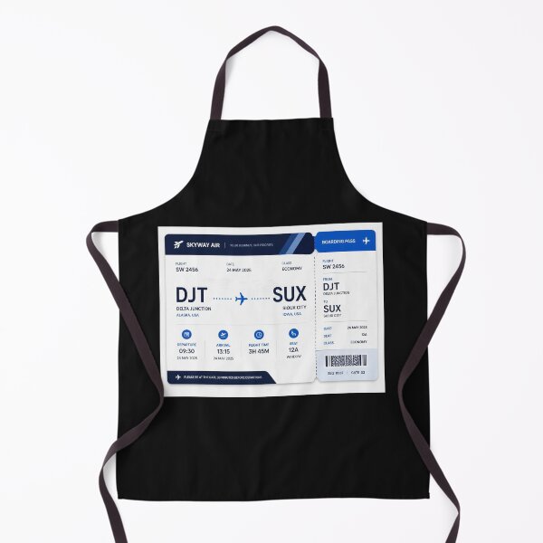 Item preview, Airline Ticket DJT-SUX designed and sold by Avgeek.design.