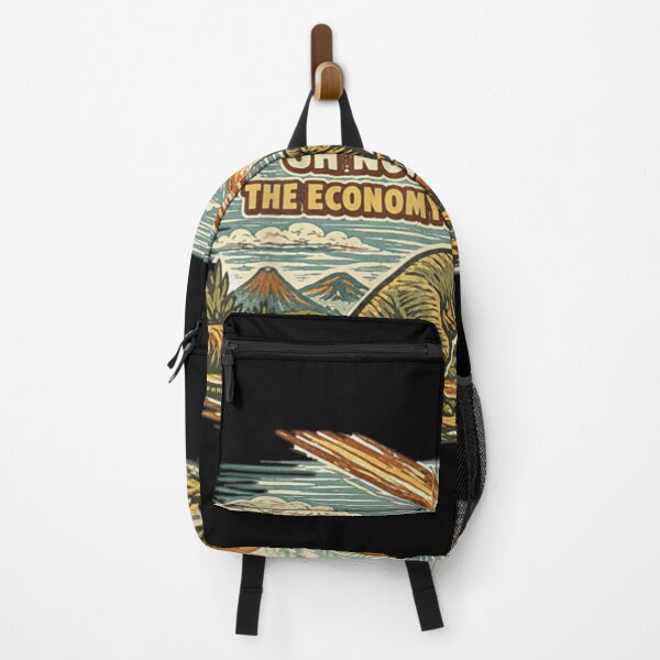 Item preview, Oh No The Economy Dinosaur Meteor Funny Extinction Meme Design designed and sold by MassonCalepon.