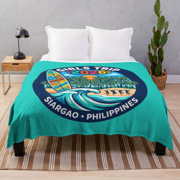 Item preview, Girls Trip Siargao Philippines 2026 Surf Culture Tropical Island designed and sold by SplashTastic.