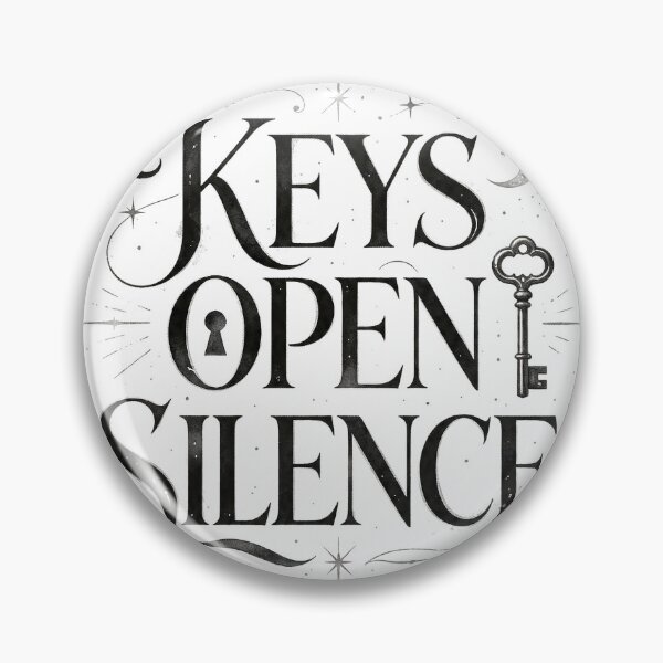 Item preview, KEYS OPEN SILENCE designed and sold by aolisakshop.