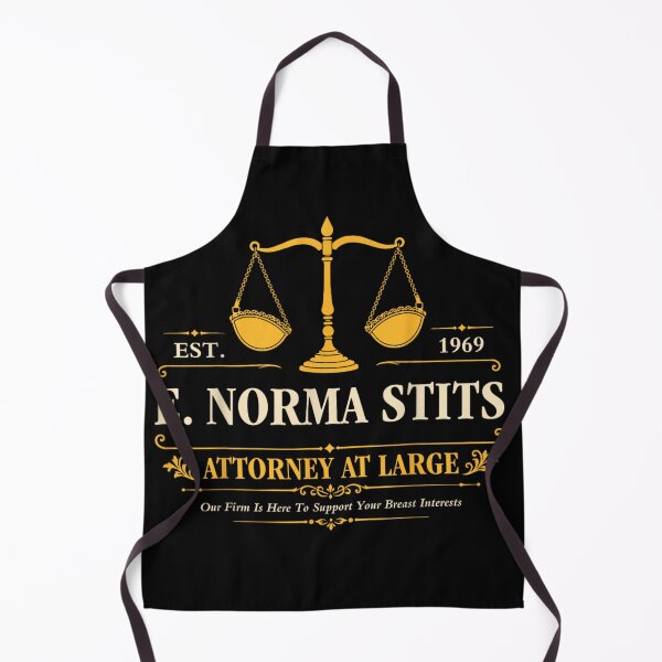 Item preview, E Norma Stitts Attorney At Large Funny Lawyer Name Pun designed and sold by LizzyKeiko.