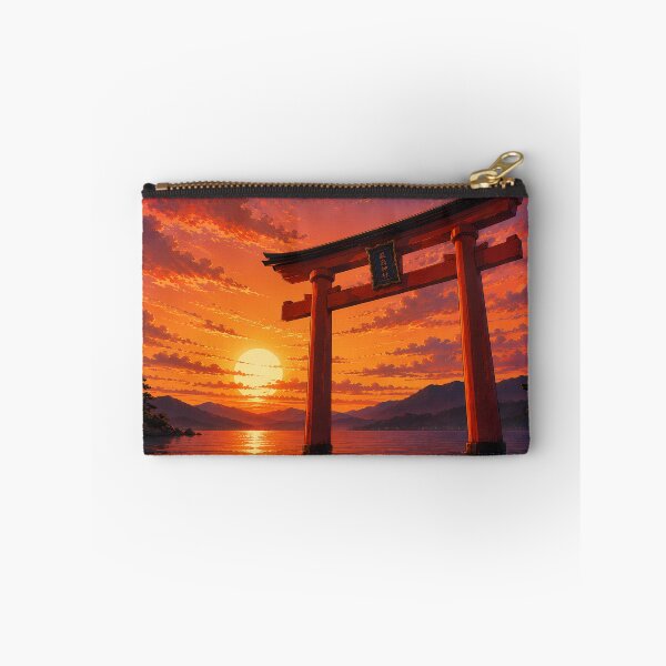 Item preview, Eternal Crimson Sunset - Floating Torii Gate designed and sold by キンタロウ インク.