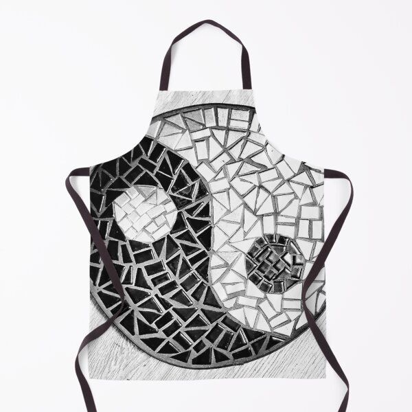 Item preview, Handmade Yin Yang mosaic wall art designed and sold by Fayes4Art.