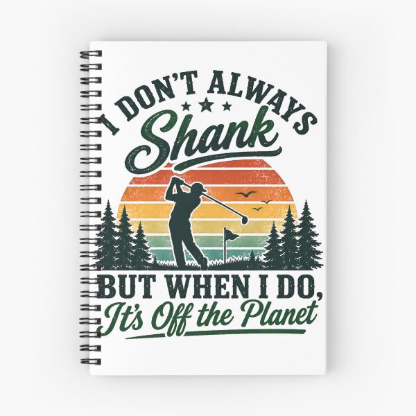 Item preview, I Always Shank! designed and sold by GOLFTEEZ.