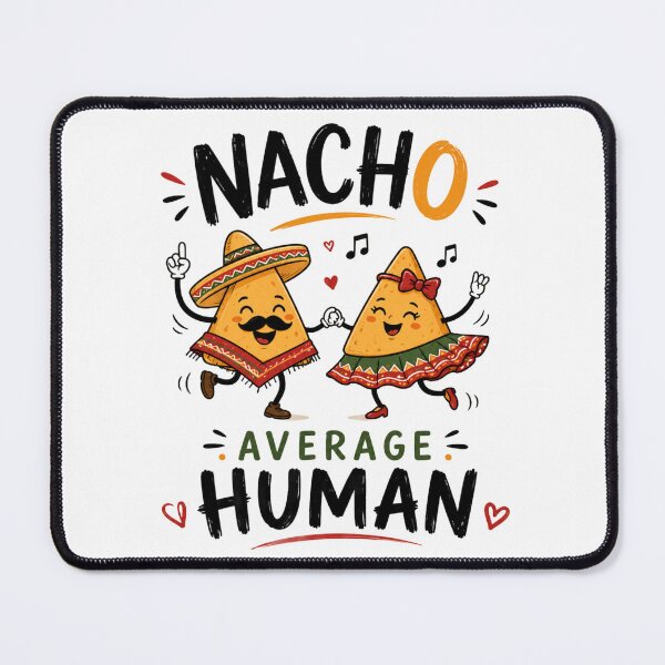 Artikelvorschau, Nacho Durchschnittlicher Mensch tanzt Nacho Chip Lustiges Hindi Wortspiel Desi Geschenk entworfen und verkauft von SHREE ART STUDIO.