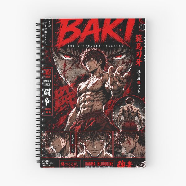 Item preview, Baki hanma poster designed and sold by SLAP.studio.