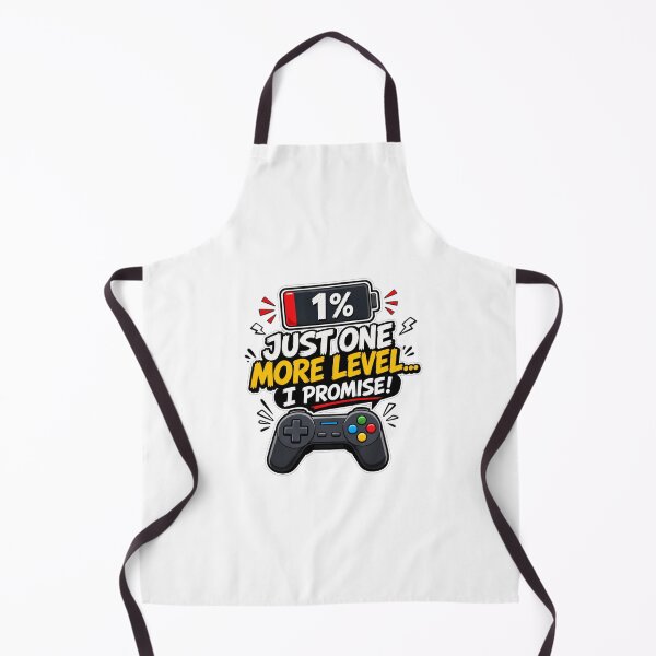 Item preview, gamer play station Just One More Level Gamer T-Shirt - Low Battery Controller Design designed and sold by Uglyandcute.