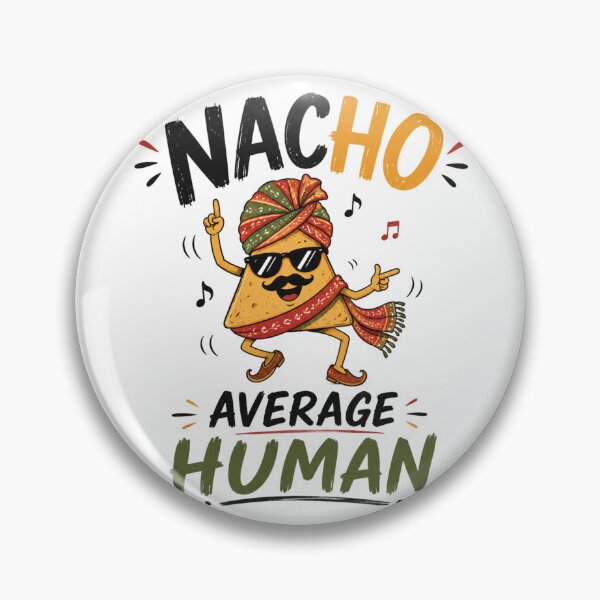 Item preview, Nacho Humano Promedio Bailando Nacho Chip Divertido Juego de Palabras en Hindi Regalo Desi designed and sold by SHREE ART STUDIO.