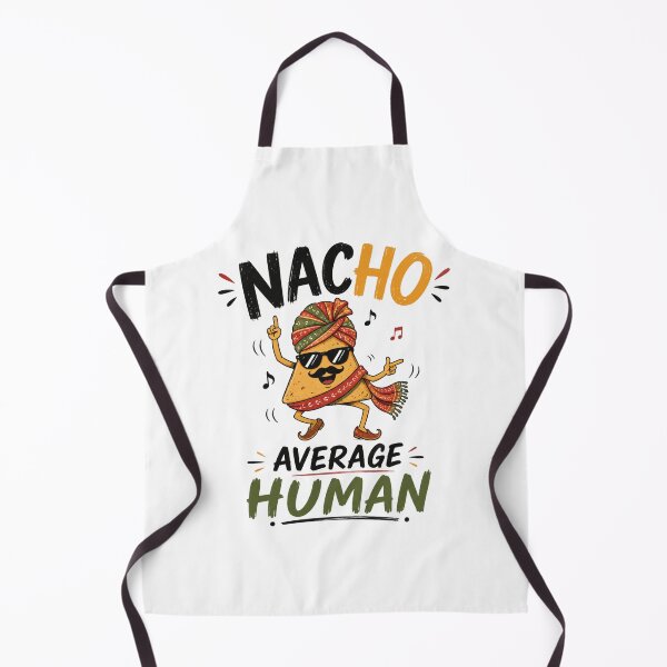 Item preview, Nacho Average Human Dancing Nacho Chip Funny Hindi Pun Desi Gift designed and sold by SHREE ART STUDIO.