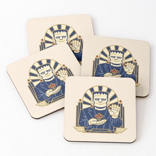 Item preview, Art Deco Frankenstein designed and sold by KungPowUnicorn.