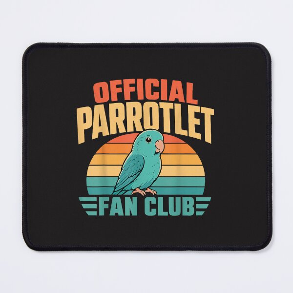 Item preview, Vintage Parrotlet Bird Official Parrotlet Fan Club Retro Pet Lover designed and sold by kiralynstration.