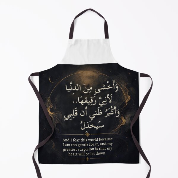 Item preview, The Gentle Heart Arabic Poetry Streetwear designed and sold by SakinahArt.