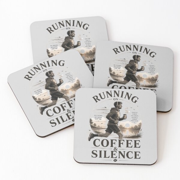 Item preview, Running On Coffee And Silence Introvert designed and sold by pradeepvisuals.
