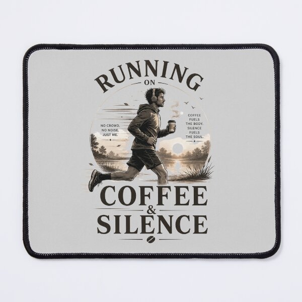 Item preview, Running On Coffee And Silence Introvert designed and sold by pradeepvisuals.