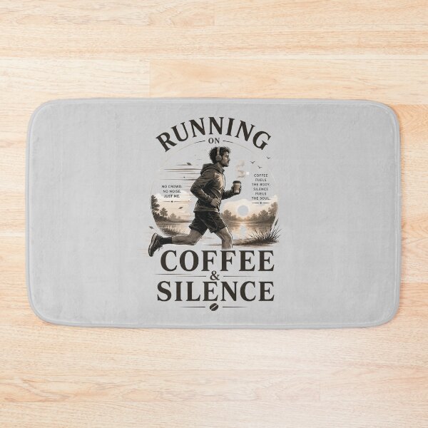Item preview, Running On Coffee And Silence Introvert designed and sold by pradeepvisuals.