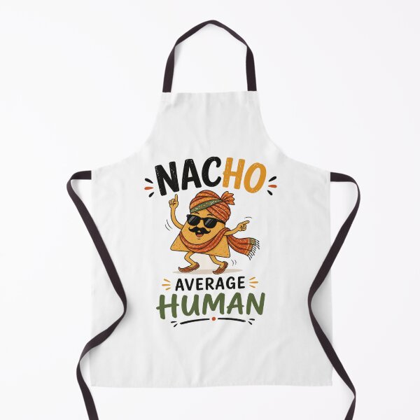Item preview, Nacho Average Human Dancing Nacho Chip Funny Hindi Pun Desi Gift designed and sold by SHREE ART STUDIO.