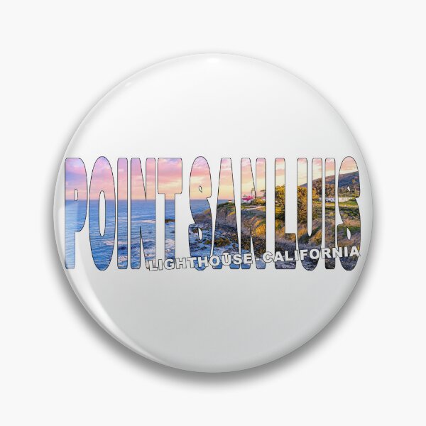 Item preview, POINT SAN LUIS LIGHTHOUSE California - Central Coast Sunrise Cliffs designed and sold by Adam Gormley.