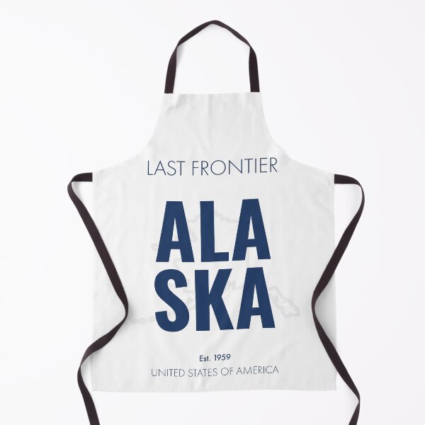 Item preview, Alaska, Modern Typographic Wall Art designed and sold by MarkedArtPrints.