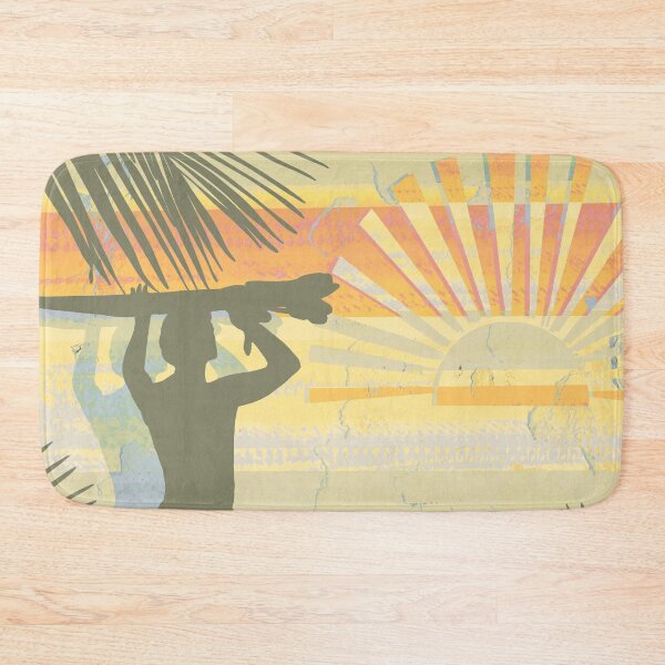 Item preview, Retro Dawn Surfer Vintage Sunset Beach Cool Fade designed and sold by Karin Taylor.