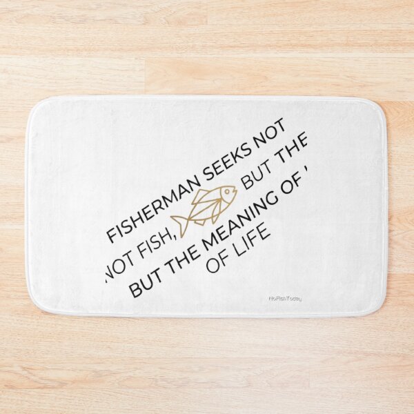 Item preview, "A Fisherman Seeks Meaning" designed and sold by NoFishToday.