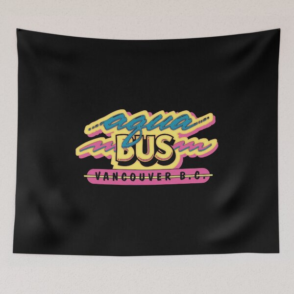 Item preview, Retro Vancouver BC Bus Local Transit  designed and sold by RoseArtGraphic.