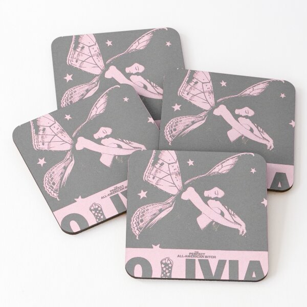 Item preview, Olivia Rodrigo GUTS World Tour Vintage Pink Butterfly Graphic Design designed and sold by KryaArts27.