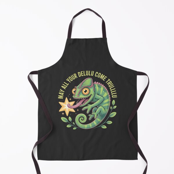 Item preview, Funny Lizard Meme Cute Reptile Cartoon Delulu Quote designed and sold by KhadijaBatool38.
