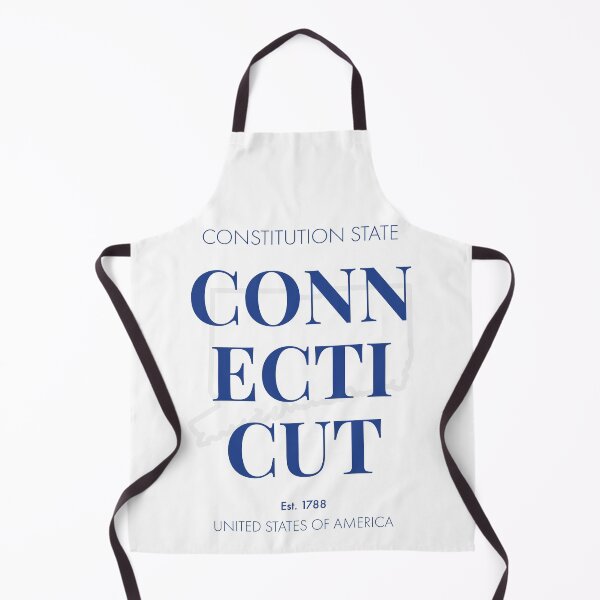 Item preview, Connecticut, Modern Typographic Wall Art designed and sold by MarkedArtPrints.