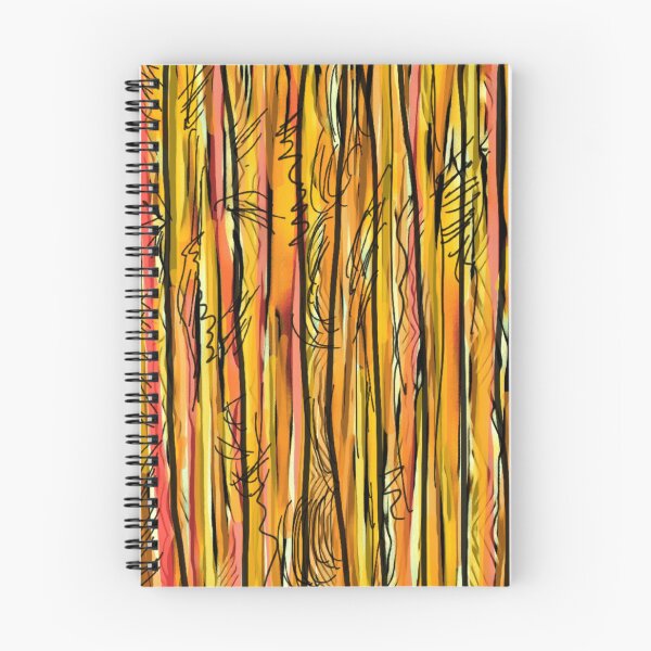 Item preview, Abstract painting Australian wildfire designed and sold by Fayes4Art.