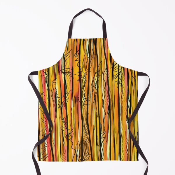 Item preview, Abstract painting Australian wildfire designed and sold by Fayes4Art.