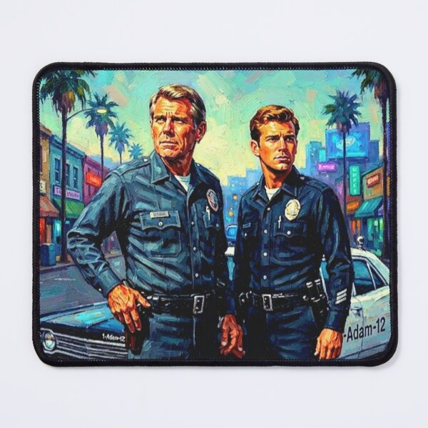 Item preview, Adam-12 Protect and Serve Fine Art Tribute designed and sold by Art's Diner.