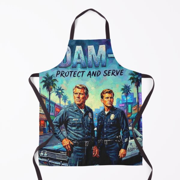 Item preview, Adam-12 Protect and Serve Fine Art Tribute designed and sold by Art's Diner.