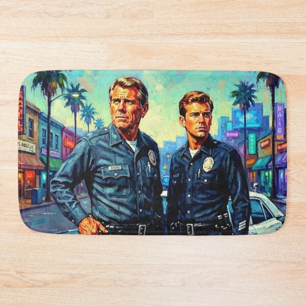 Item preview, Adam-12 Protect and Serve Fine Art Tribute designed and sold by Art's Diner.