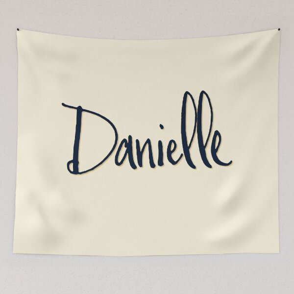 Item preview, DANIELLE personalized type design designed and sold by CharlottePlaceArt.