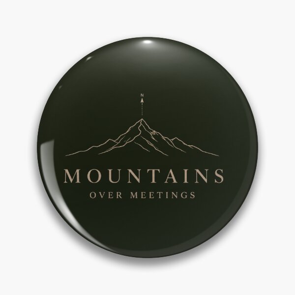 Item preview, Minimalist premium design for those who prefer mountains to any meeting. Exquisite mountain illustration and timeless typography for outdoor enthusiasts, hikers, and nature lovers. designed and sold by Nicole8912.