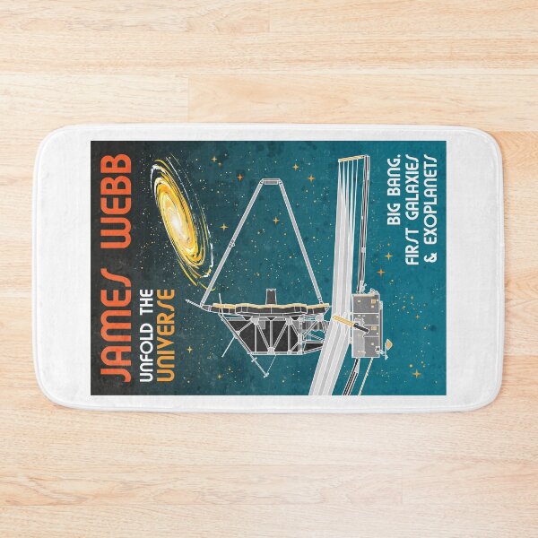 Item preview, James Webb Space Telescope. Unfold the Universe (Retro) designed and sold by BGALAXY.