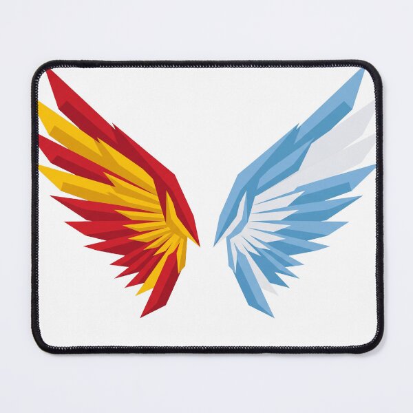 Item preview, Spain Argentina Flag Wings Vector Art designed and sold by Jedillm .