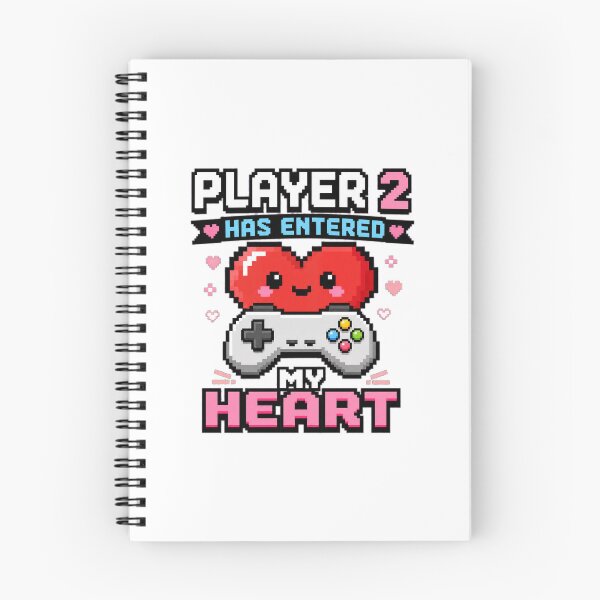 Item preview, GAMER play station Player 2 Has Entered My Heart T-Shirt - Cute Pixel Gamer Design designed and sold by Uglyandcute.