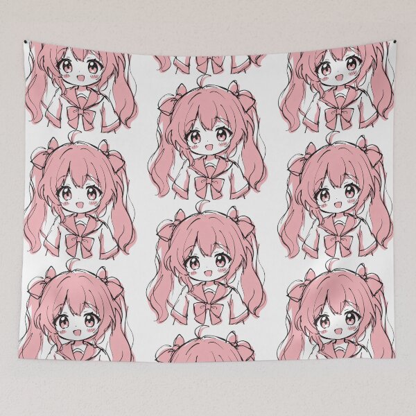 Item preview, Anime Girl Design designed and sold by lifeflowstudio.